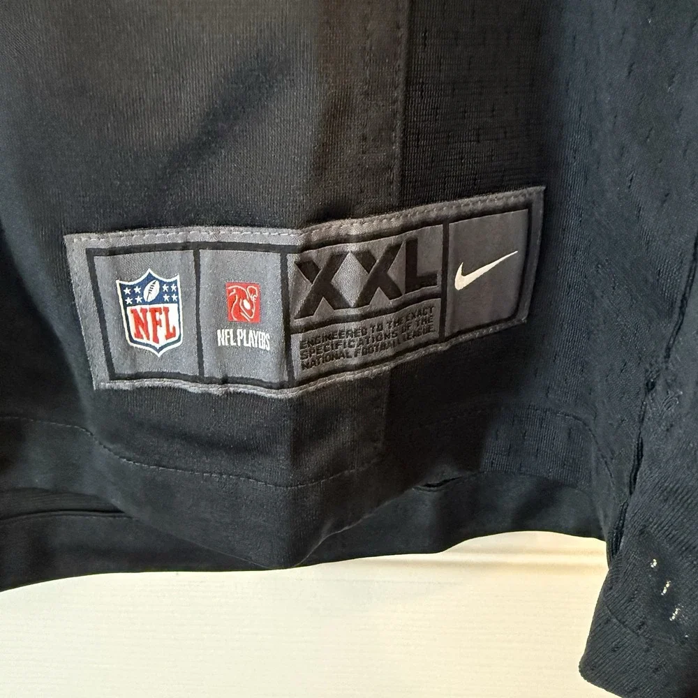 Las Vegas Raiders NWT #4 Derek Carr‎ Jersey 2XL Nike On Field Black NFL Football